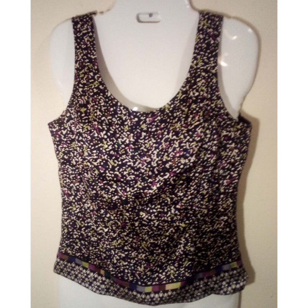 Tahari 100% silk shell tank top